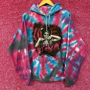 WWE Alexa Bliss Let Him In Tie Dye Pullover Hoodie XL